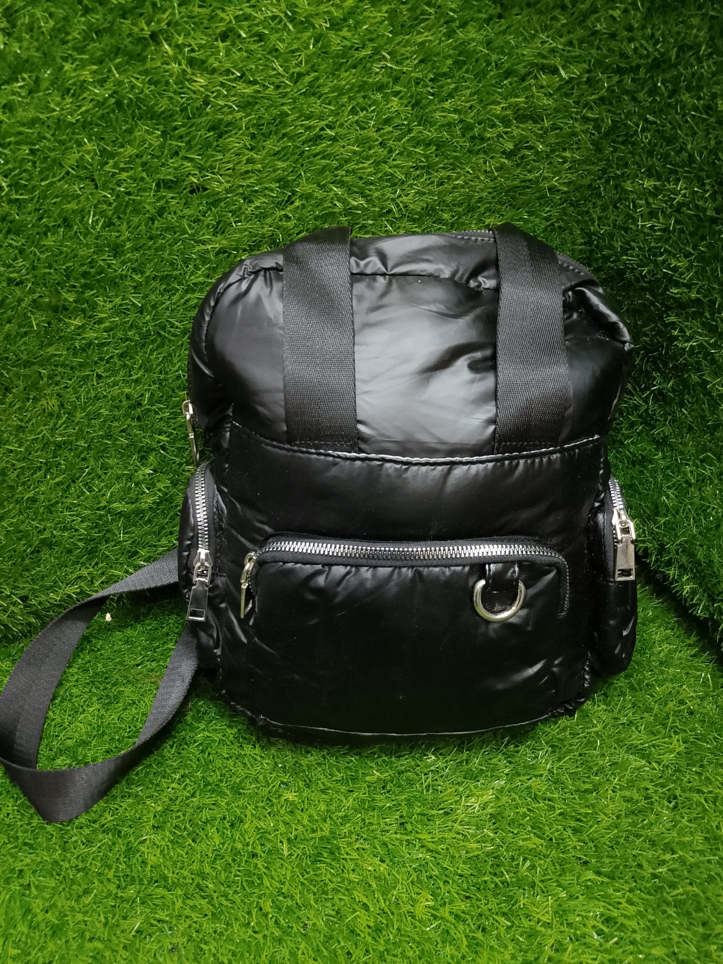Squared Puffer Backpack