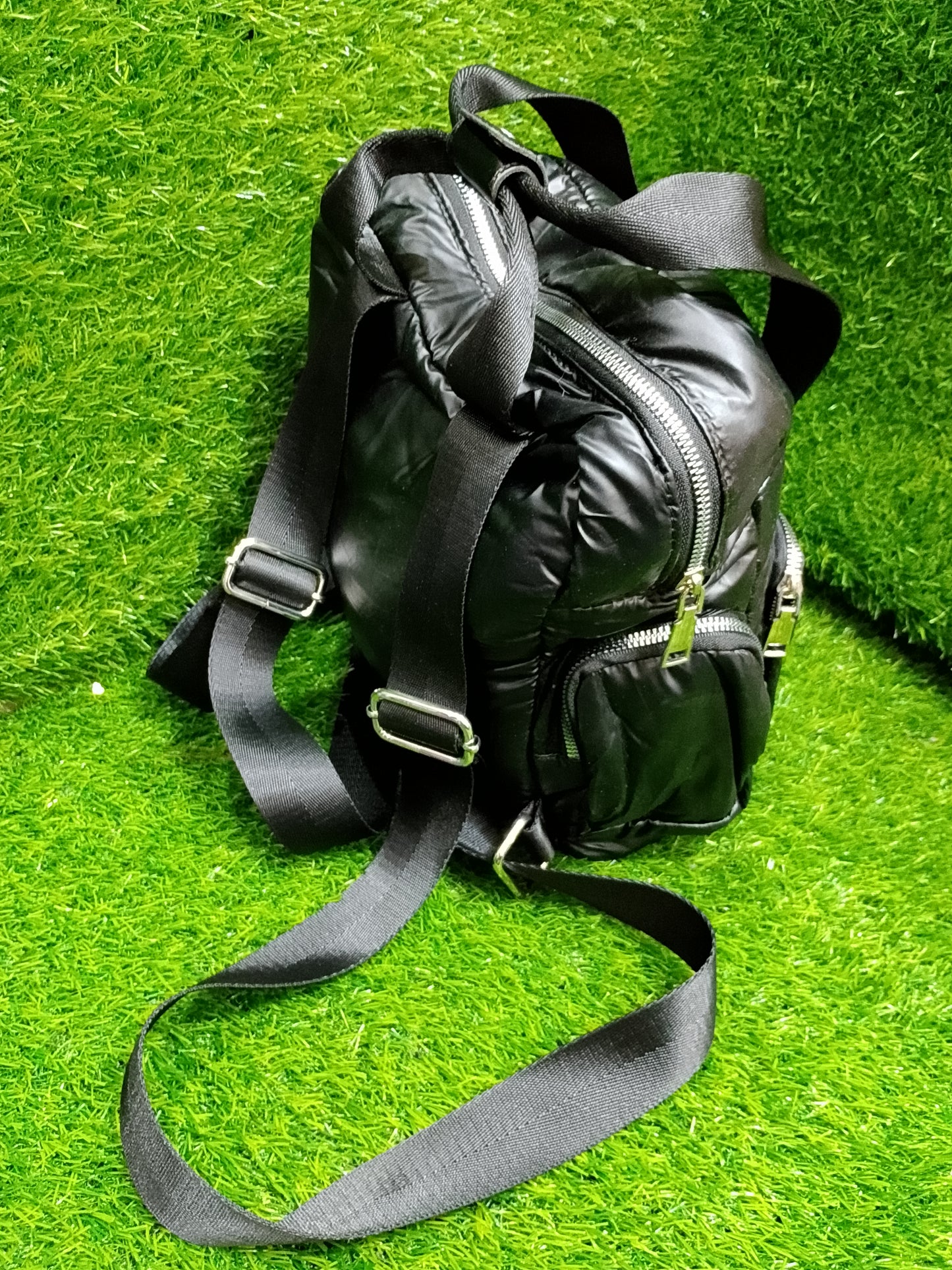 Squared Puffer Backpack