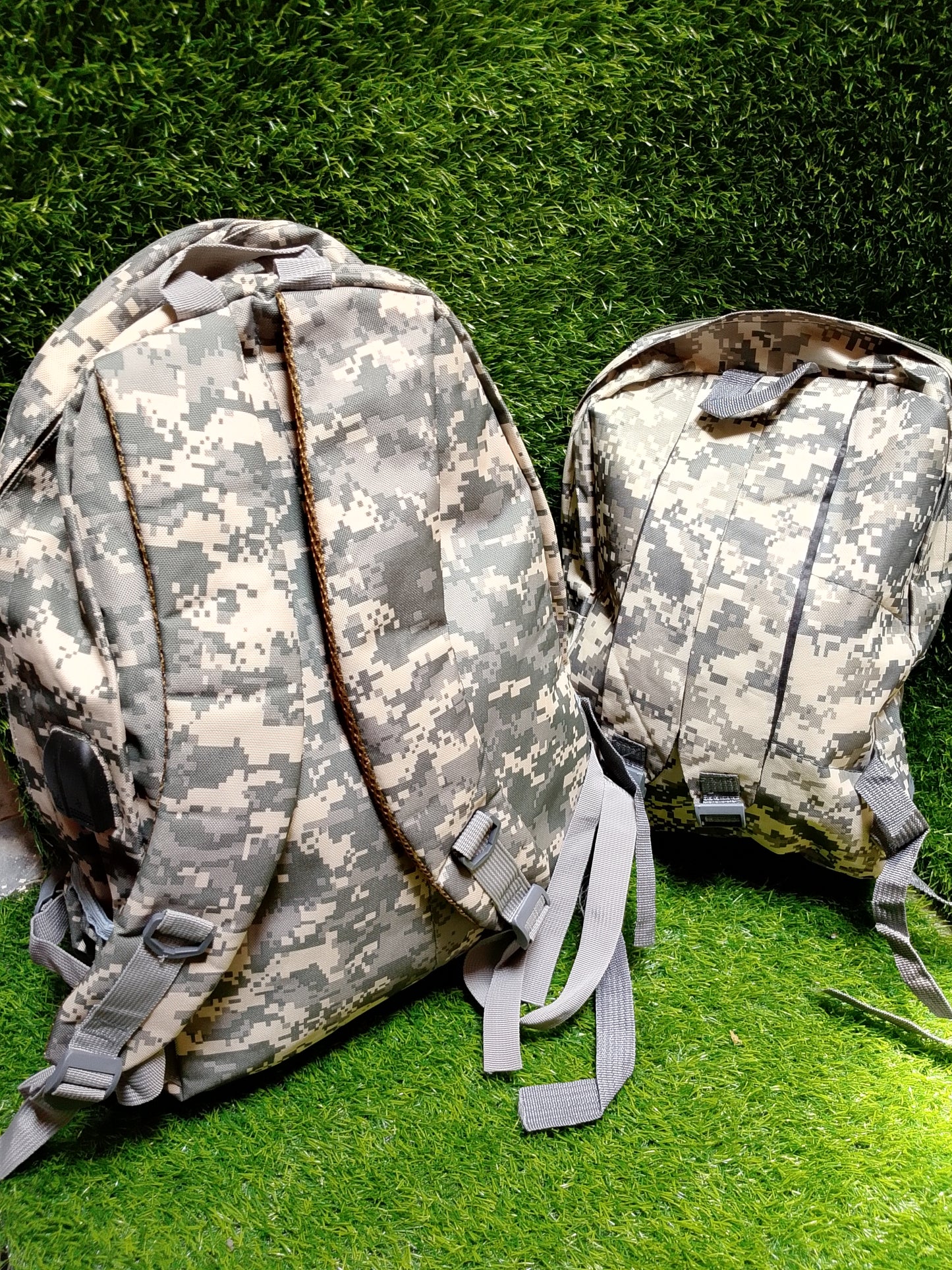 Camouflage Backpack Children's School Bag Large Capacity (2 Bags)
