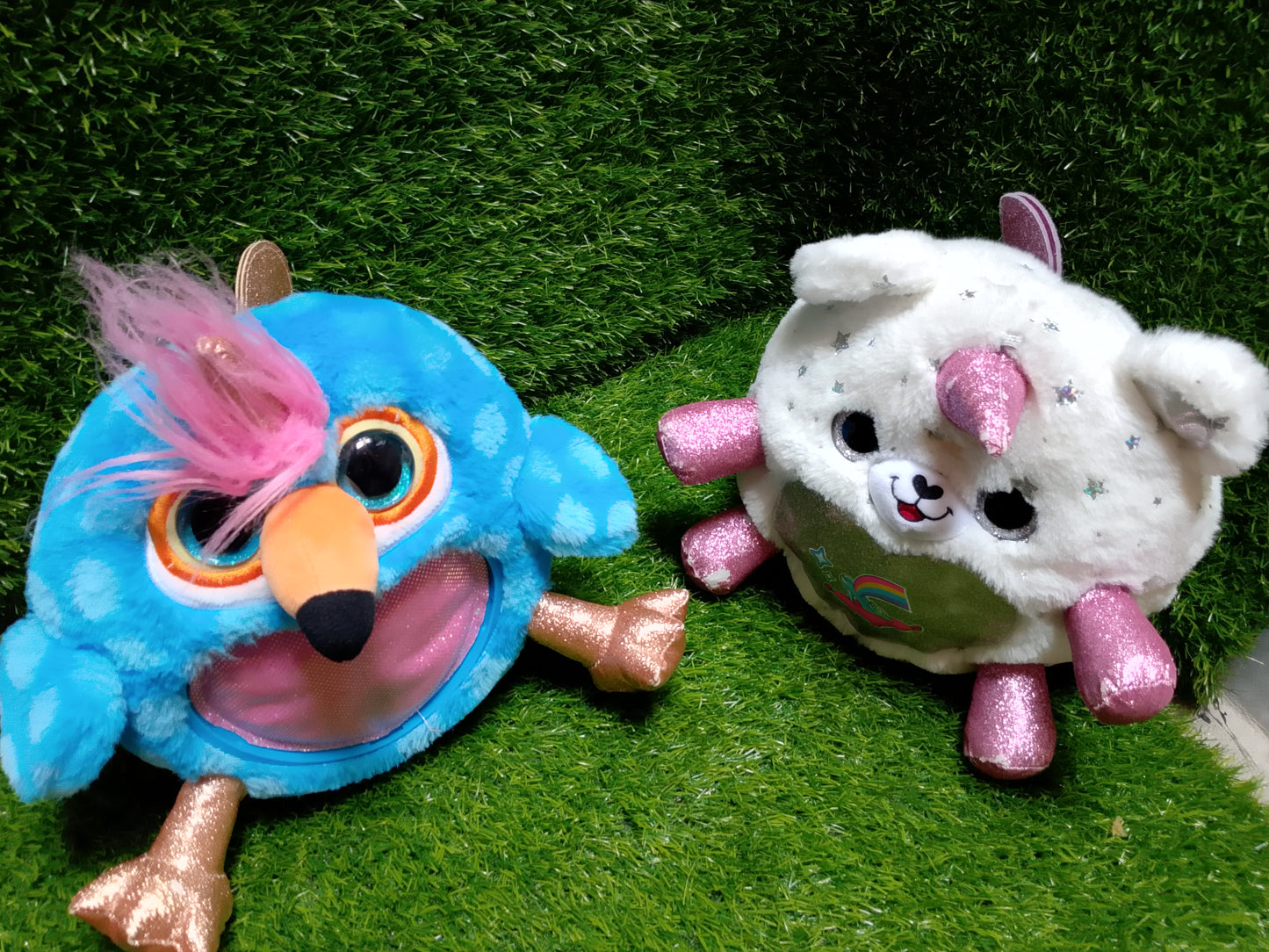ZURU Rainbocorns Stuffed Preloved / Used toy (Pair as picture)