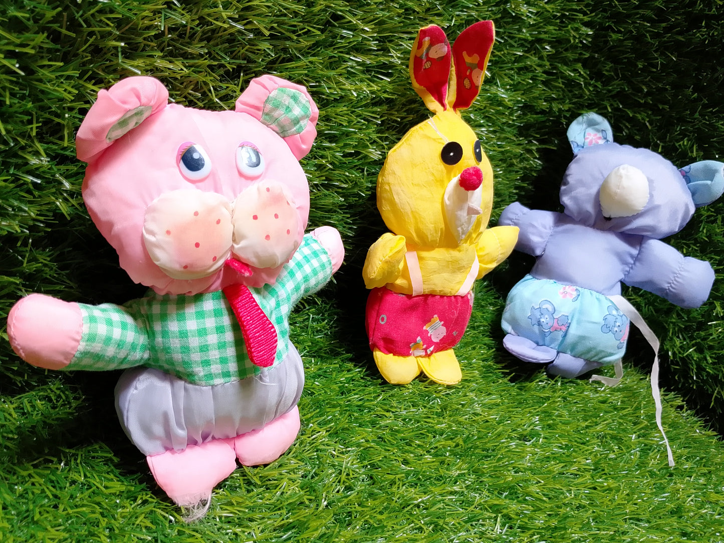 Sunrise preloved stuffed toys, set of 3