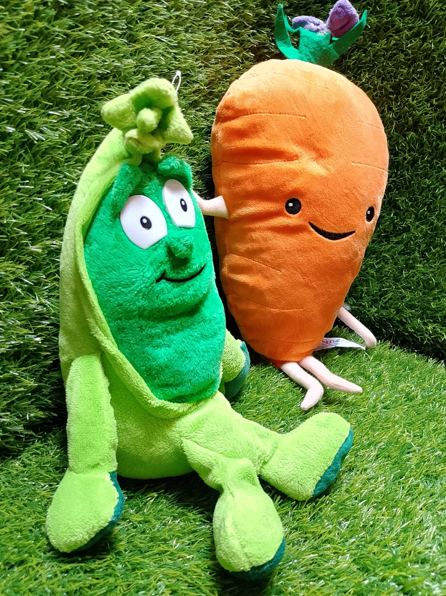 Banana & Carrot, Preloved Stuffed toys