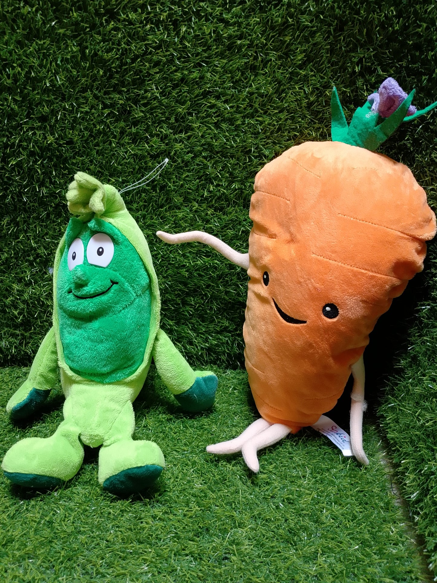 Banana & Carrot, Preloved Stuffed toys