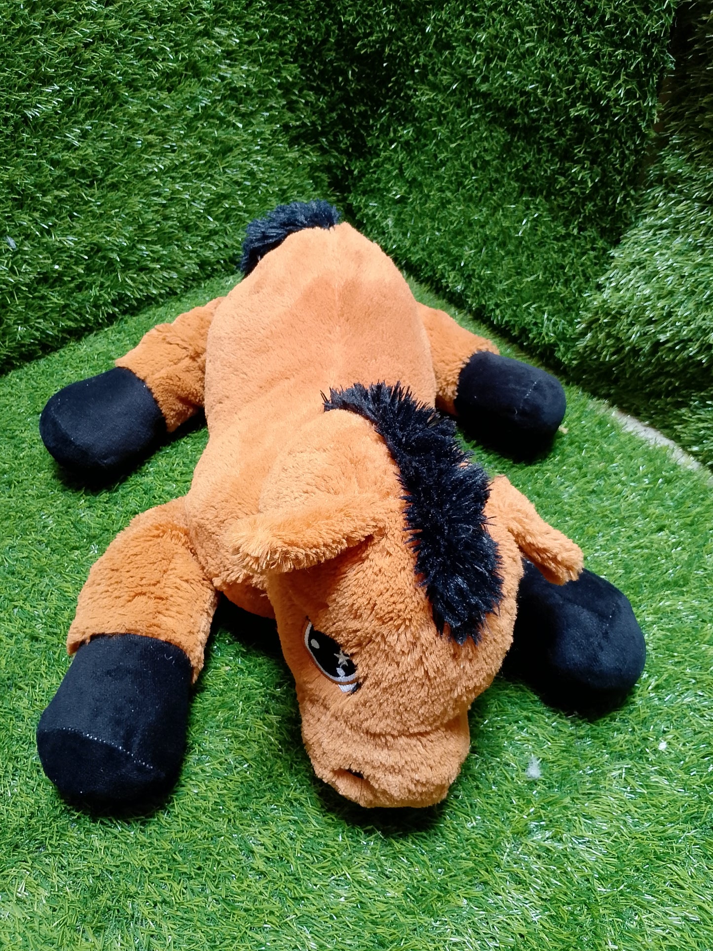 Best Made Toys Jumbo Horse Giant Plush Animal, Preloved Stuffed Toy