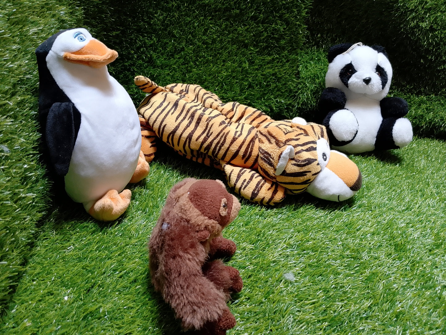 Plush Animals, Preloved Stuffed Toys, Set of 4