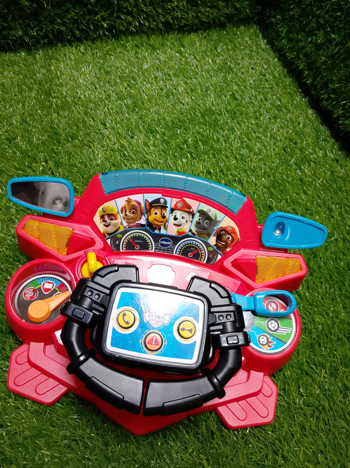 Paw patrol steering wheel