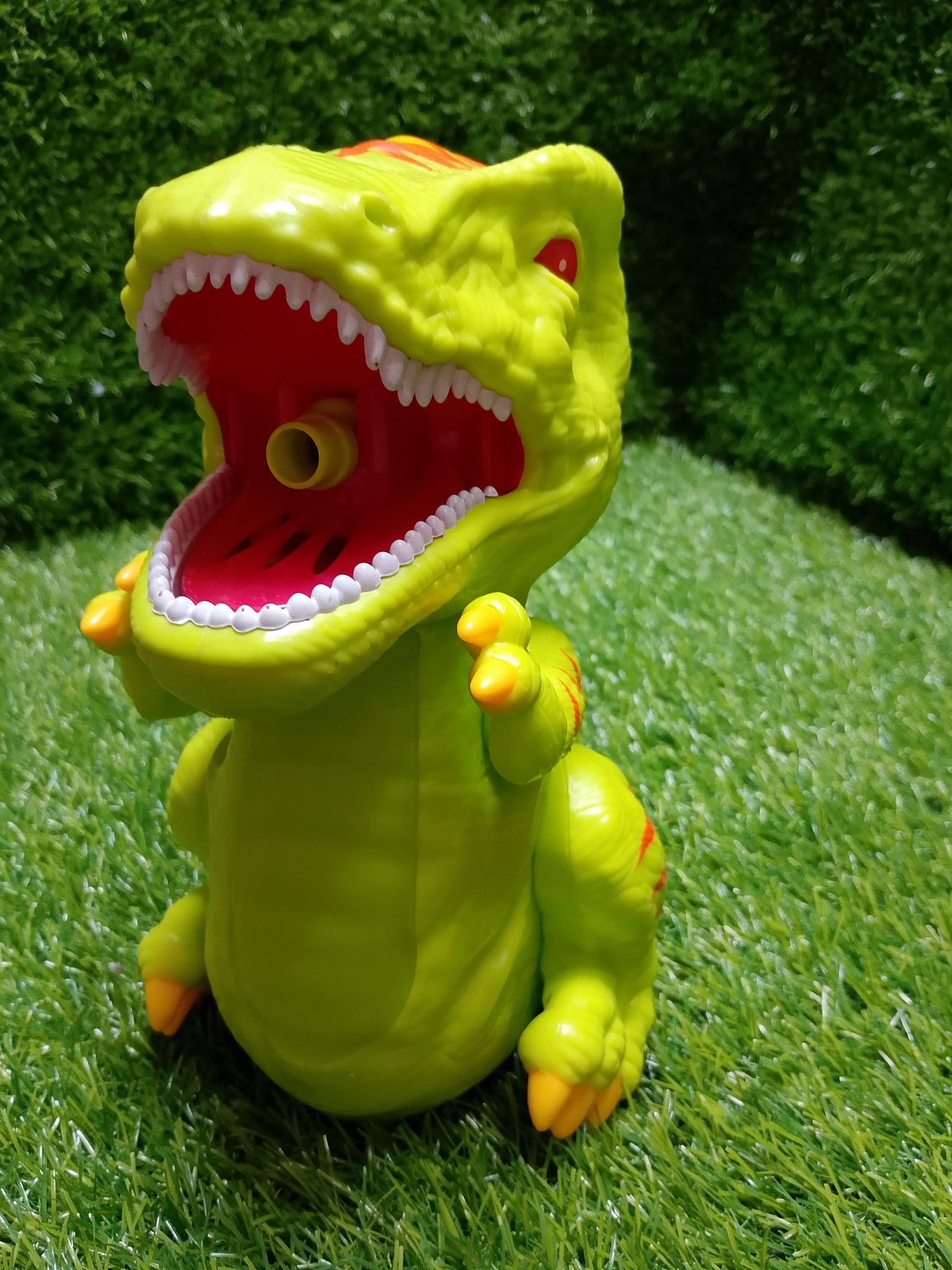 Play Day Bump N Go Dino, Preloved American used Toy