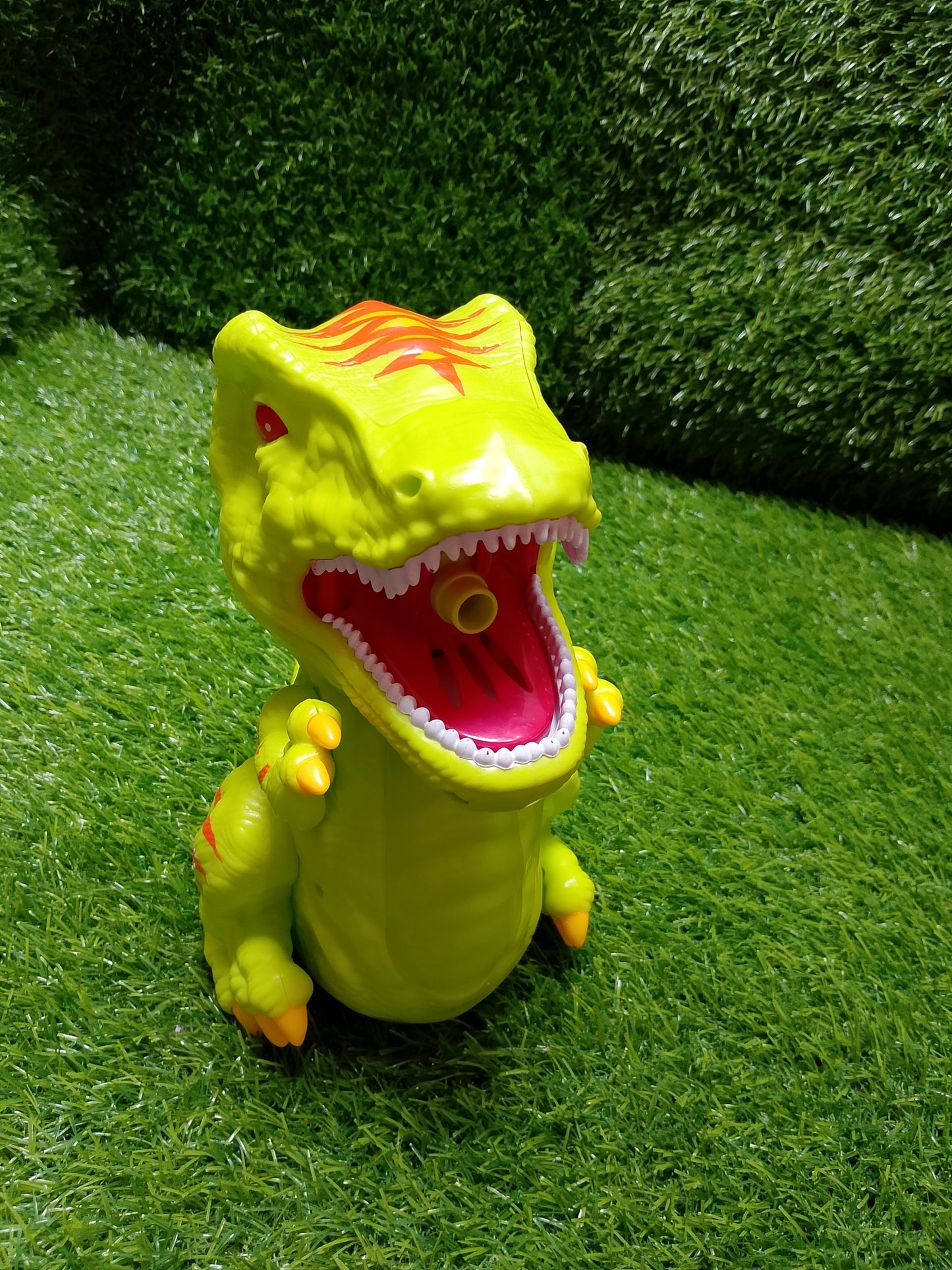 Play Day Bump N Go Dino, Preloved American used Toy