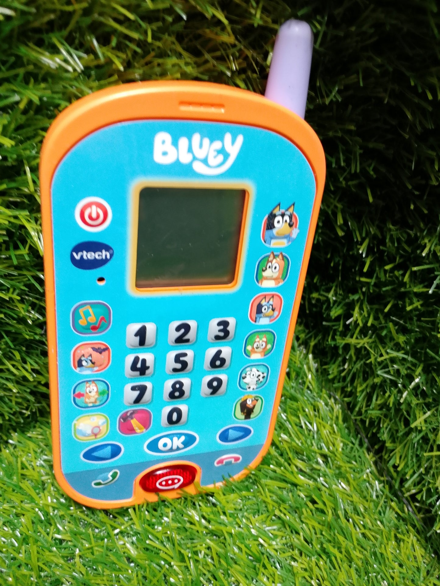Bluey Ring Phone 6 Educational Toy, American used Preloved Toy