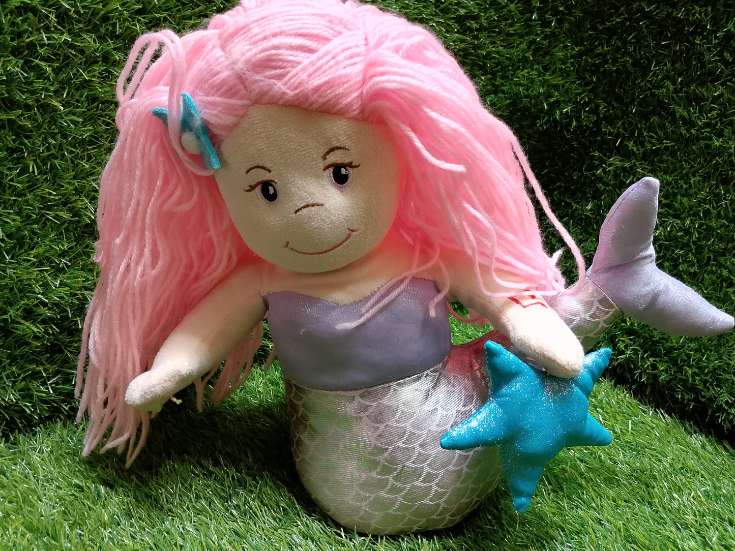 Cuddle Barn Marina the Singing Mermaid Animated Musical Plush American used Preloved Toy
