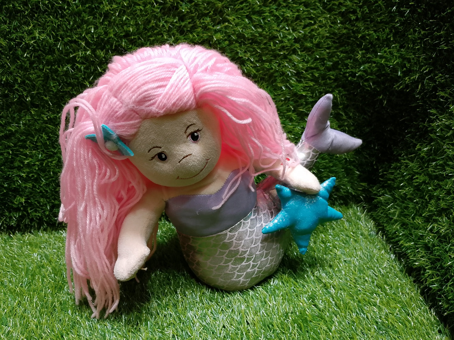 Cuddle Barn Marina the Singing Mermaid Animated Musical Plush American used Preloved Toy
