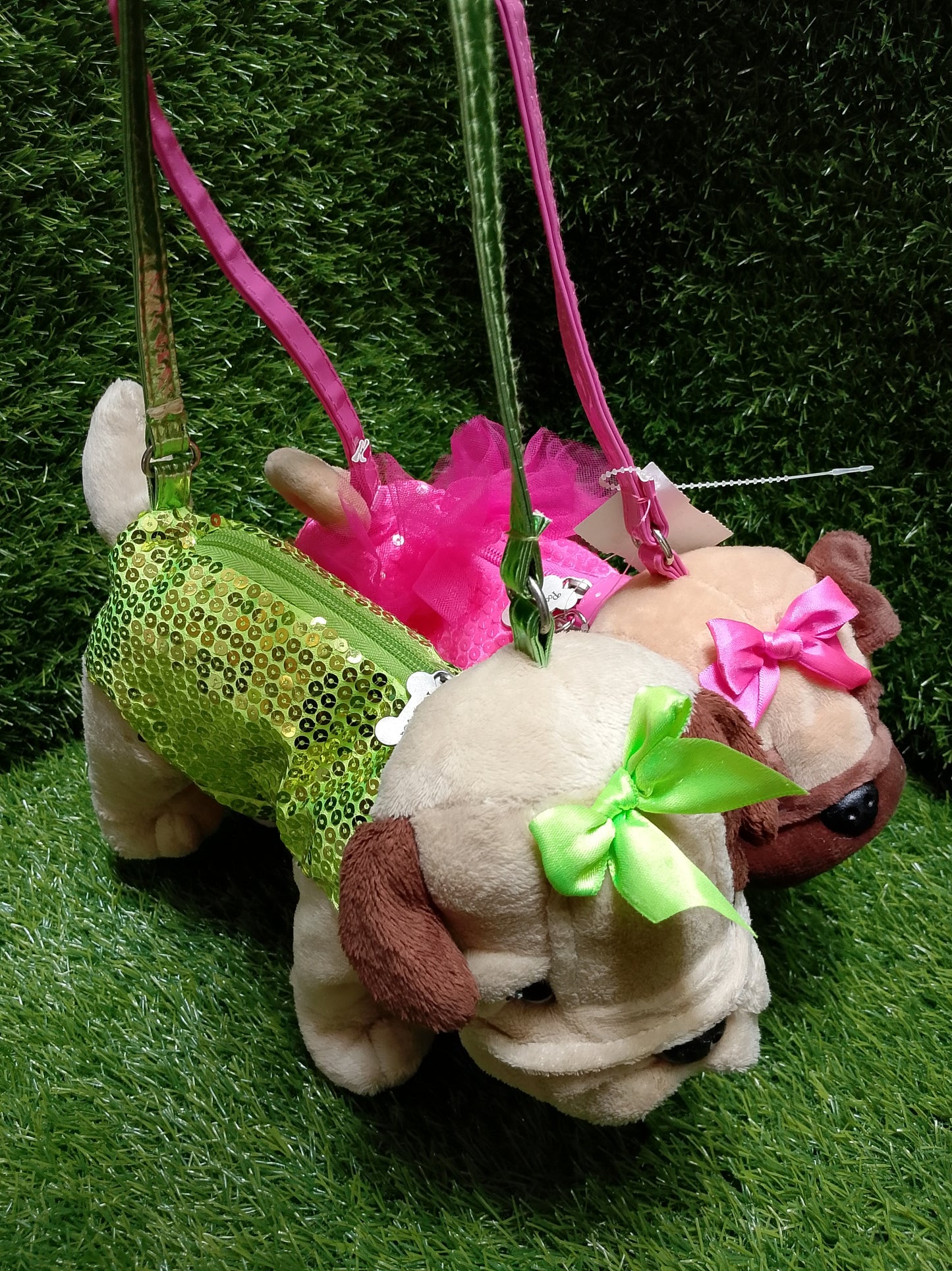 Poochie Poochie and Co. Girls Plush Handbag, American used preloved toys