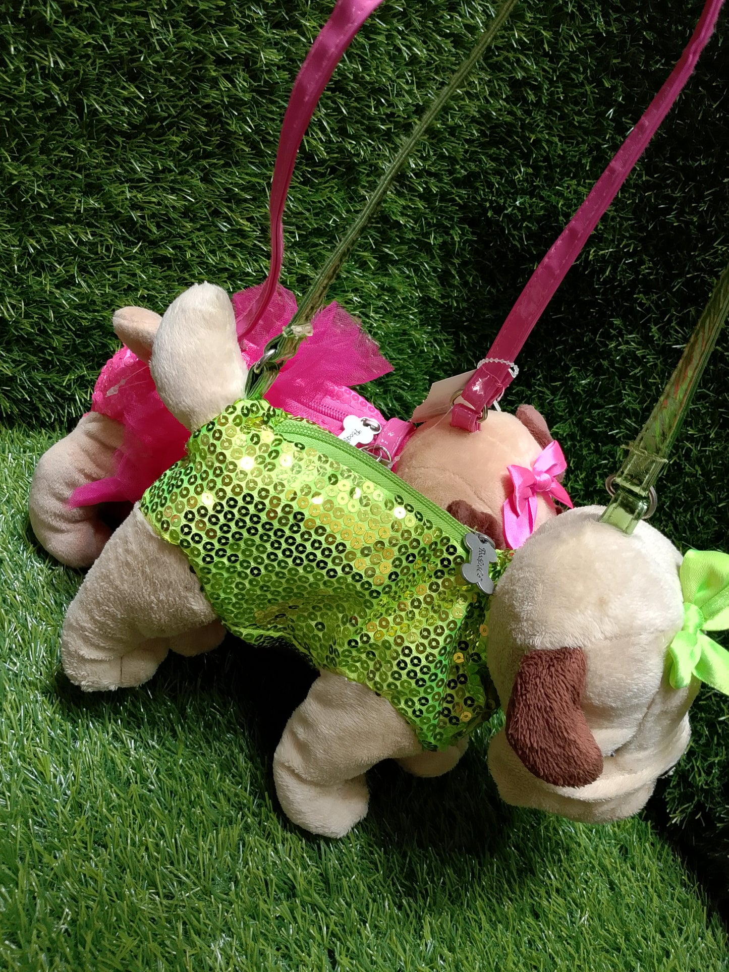 Poochie Poochie and Co. Girls Plush Handbag, American used preloved toys