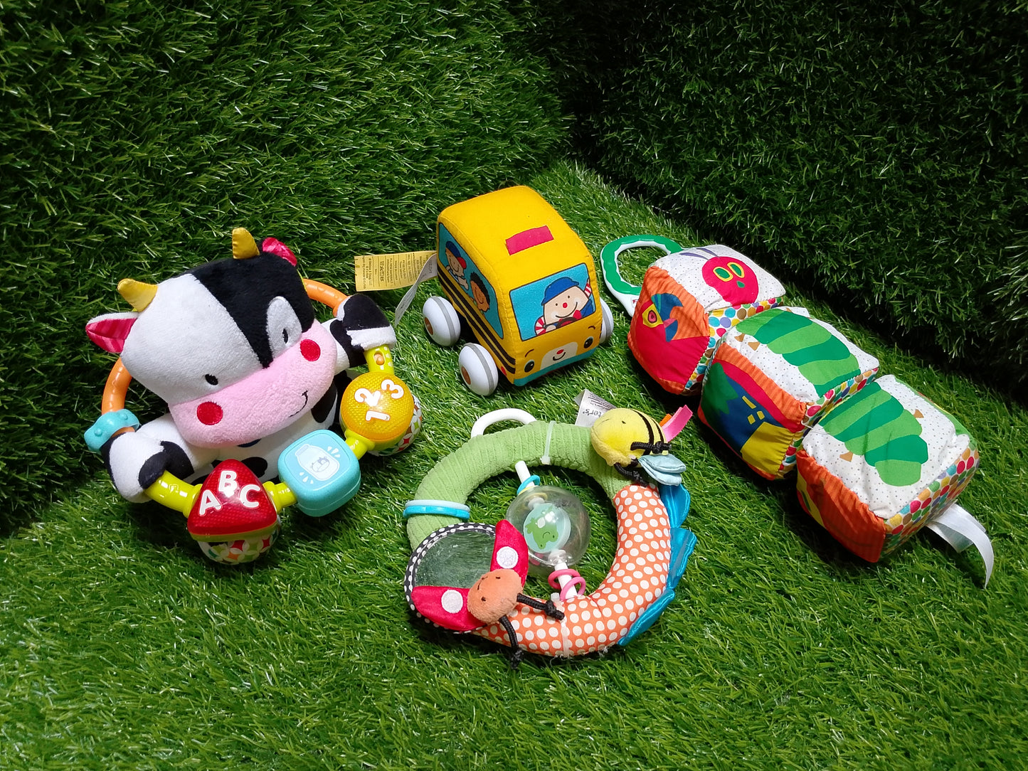 4 pcs of toys, Soft toys, preloved toys