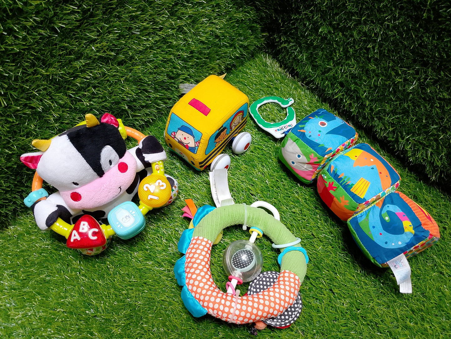 4 pcs of toys, Soft toys, preloved toys