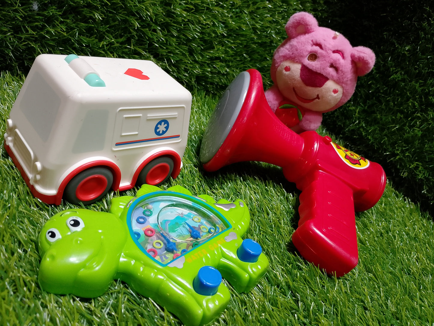 Set of 4 used preloved toys