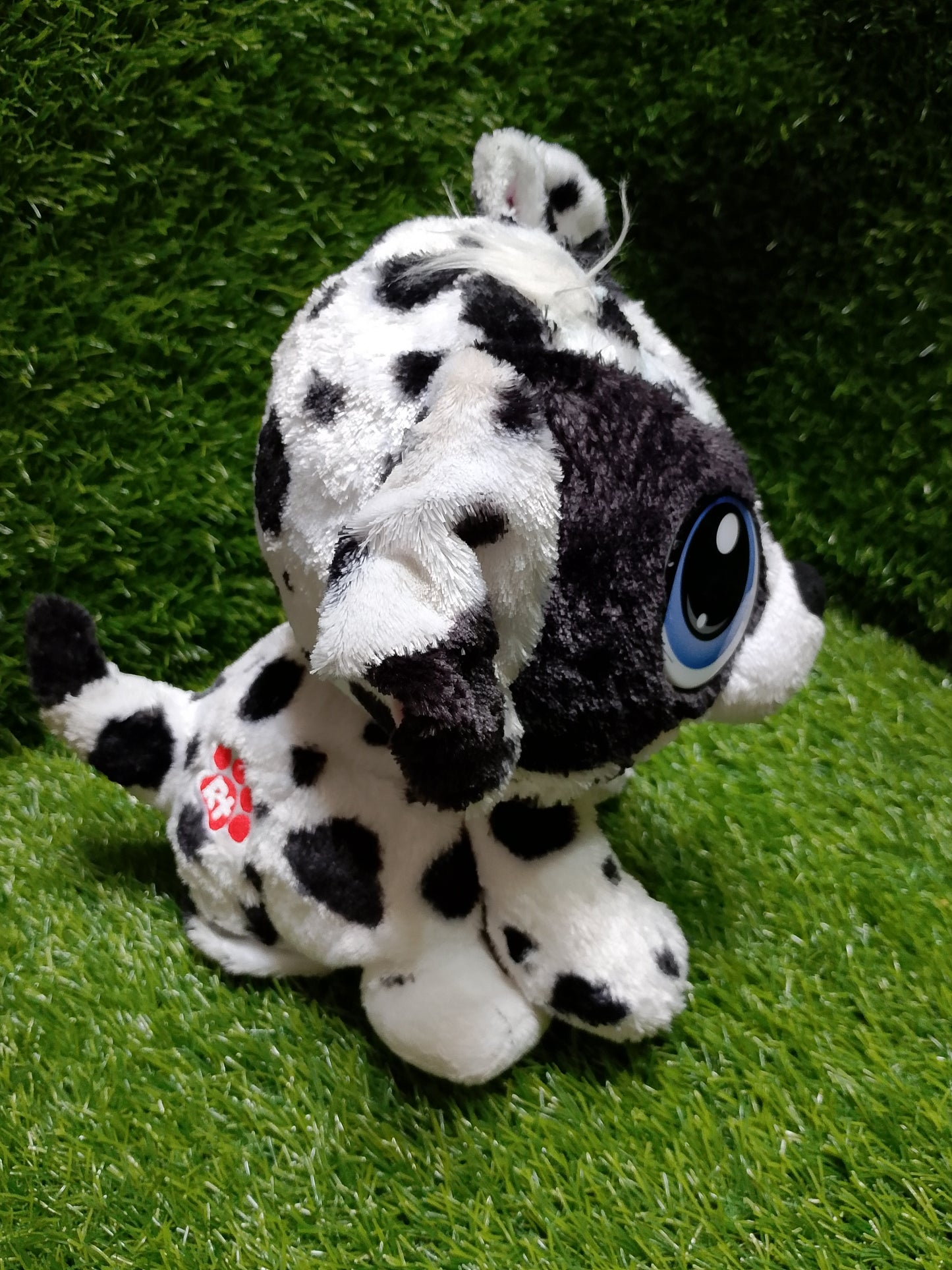 Rescue Tales Adoptable Pet Dalmatian Interactive Plush Pet Toy