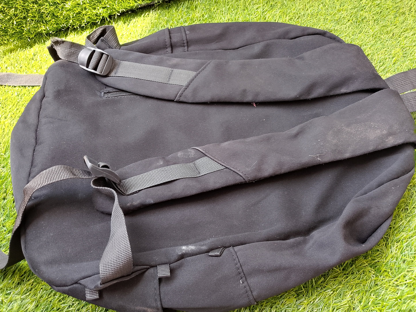 Black MAN Backpack with Laptop Compartment