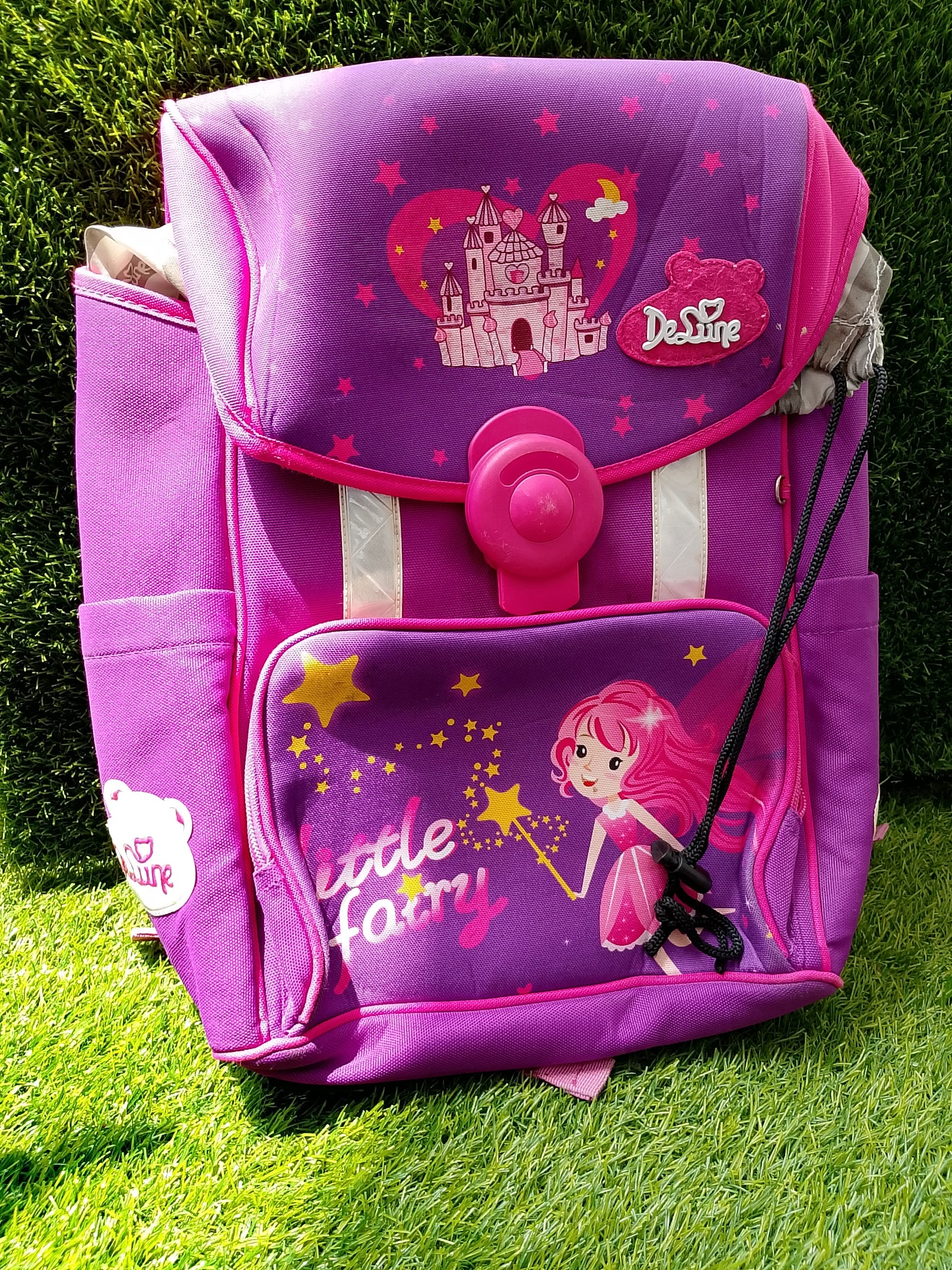 NIB -Kids BACPACK orthopedic European Delune - Purple/Pink Little Fairy