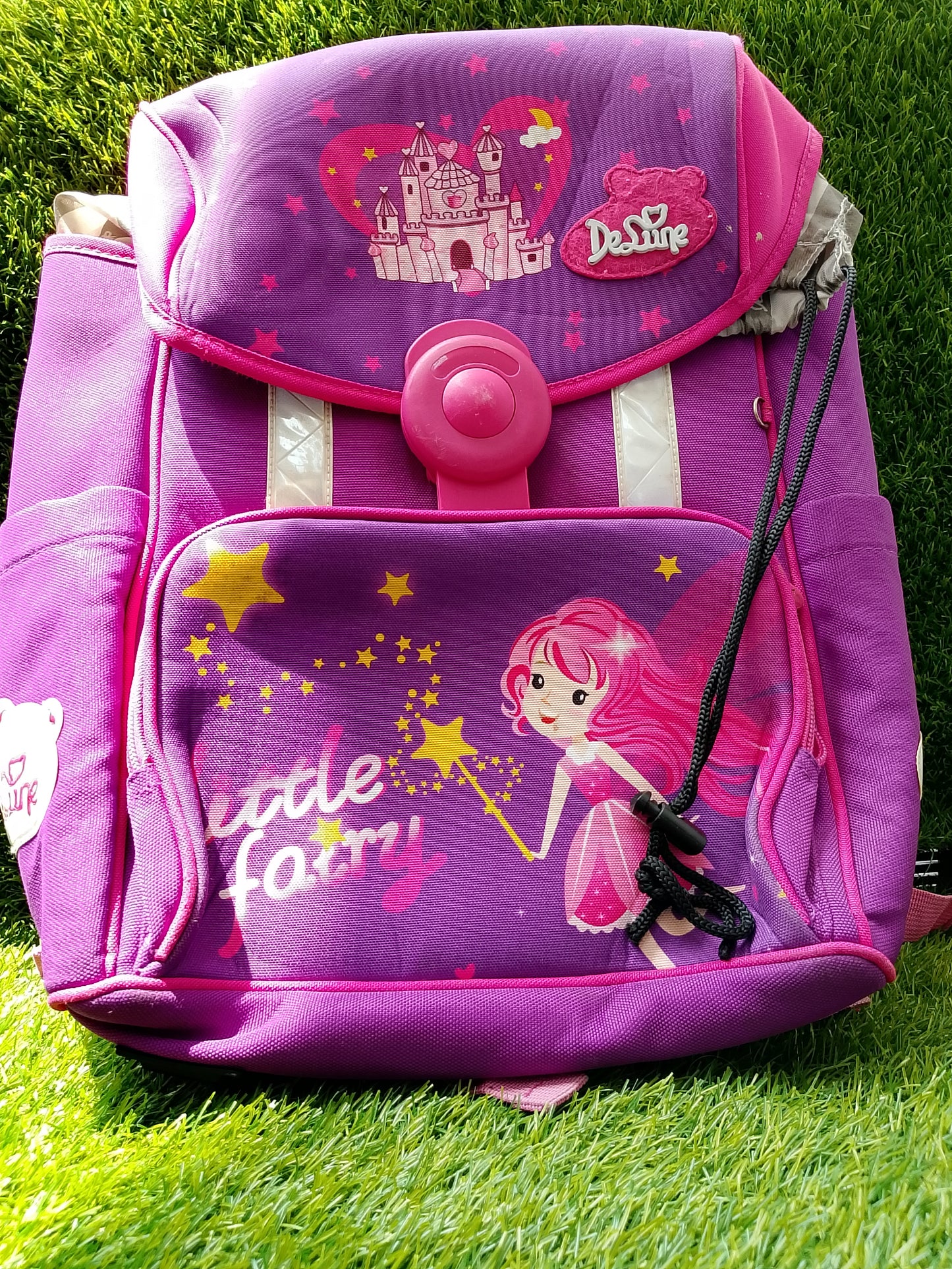 NIB -Kids BACPACK orthopedic European Delune - Purple/Pink Little Fairy