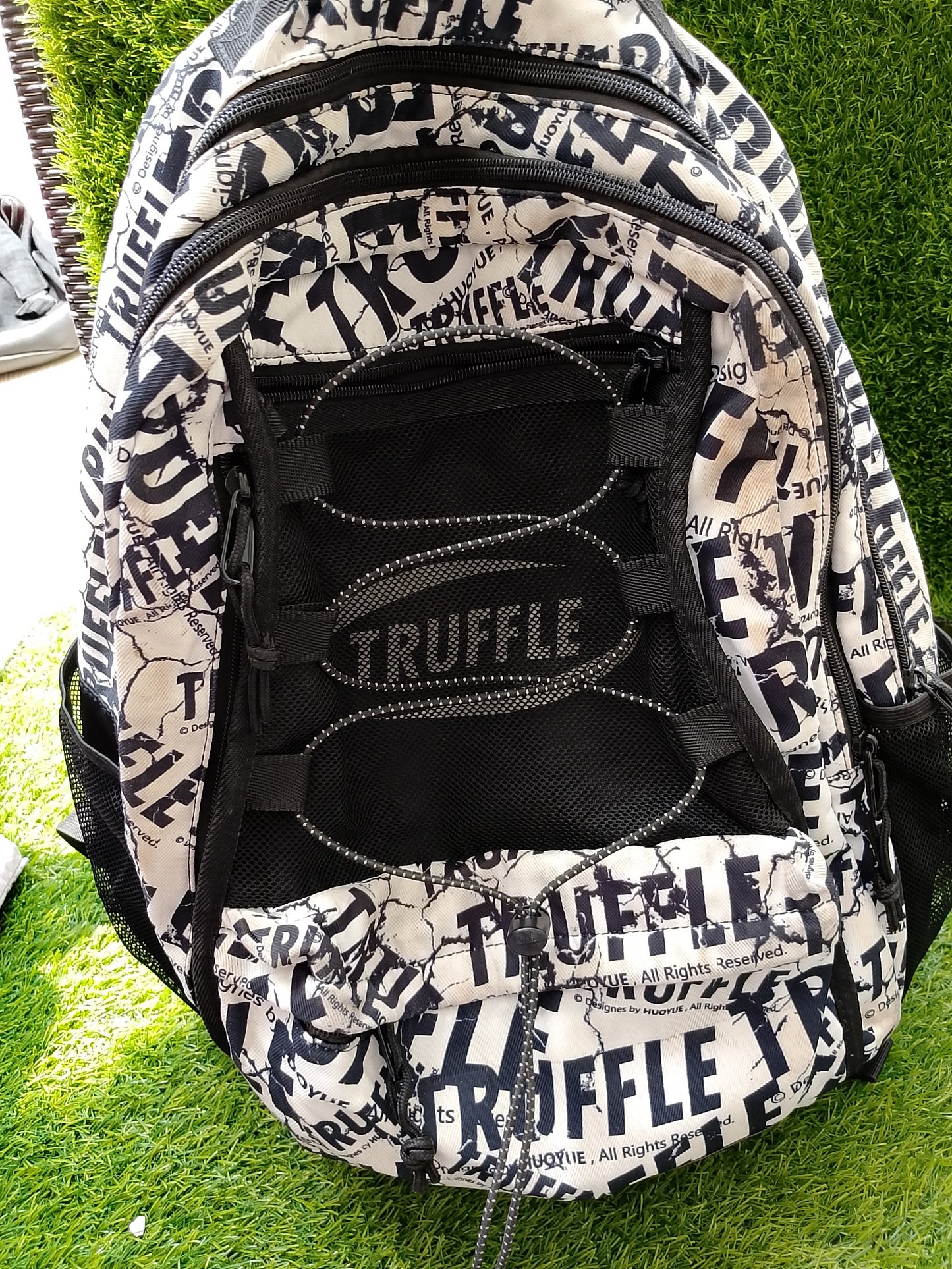 TRUFFLE Dual Shoulder Large Capacity Bookcase Computer Backpack Travel Bag
