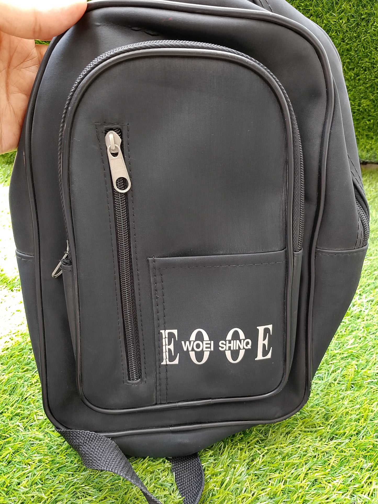 nylon fashion simple large capacity backpack travel laptop -