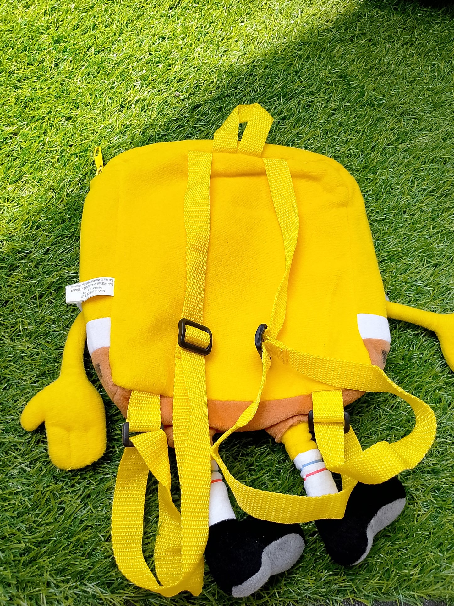 Vintage 15" Sponge Bob Square Pants Plush Backpack Nickelodeon