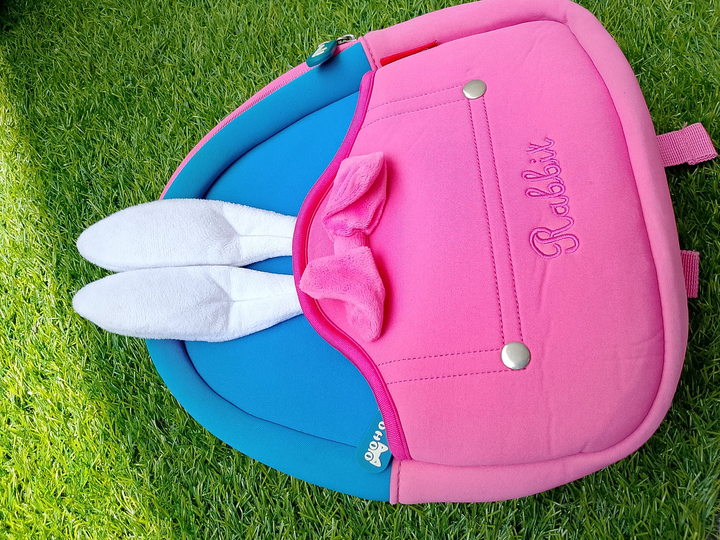 Backpack For Kid 3d Rabbit Neoprene School Bag C Pink