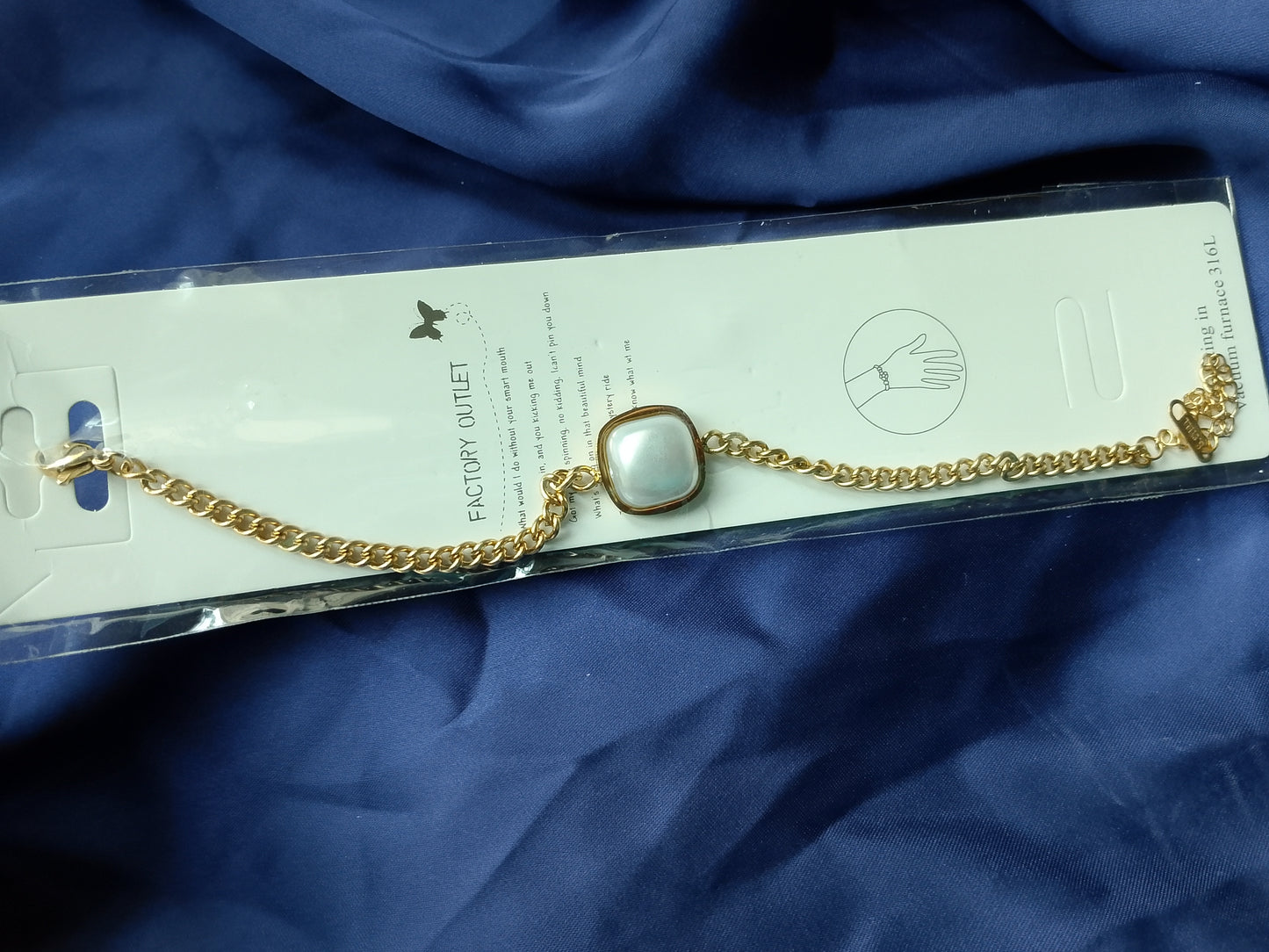 The 'New Classic' Pearl & Gold Chain Bracelet