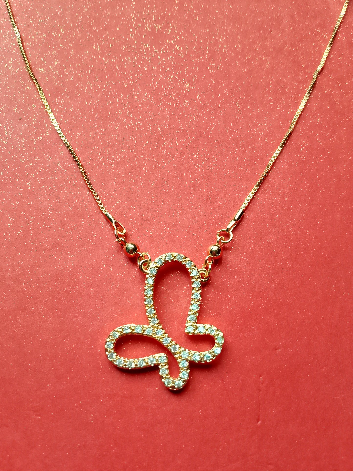 Butterfly Pendant Necklace