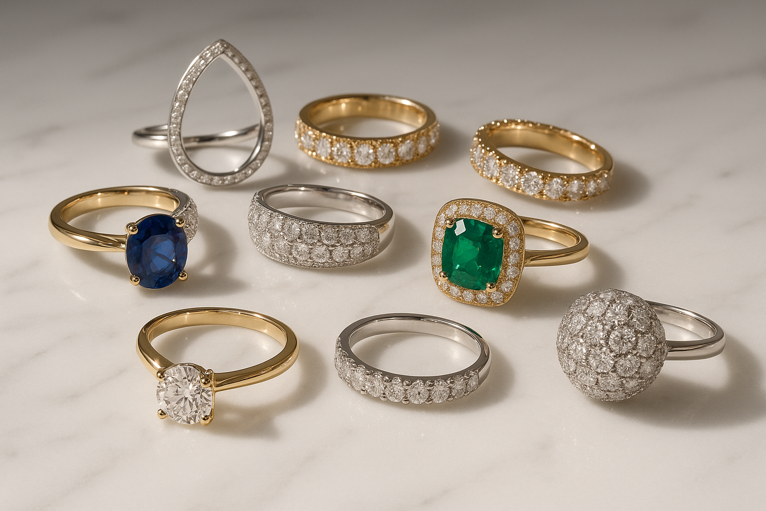 Elegant Rings Collection