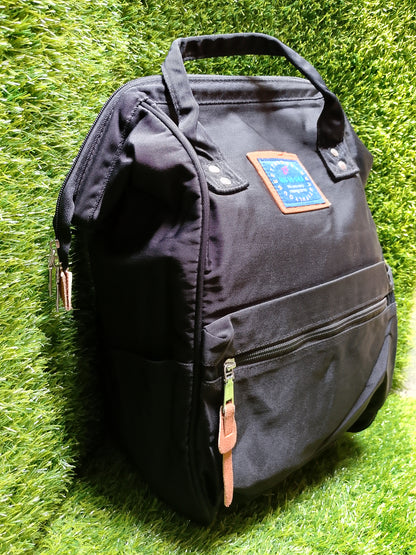 Classic Japanese RuiTou Casual Oxford Cloth Travel Backpack Unisex Preloved