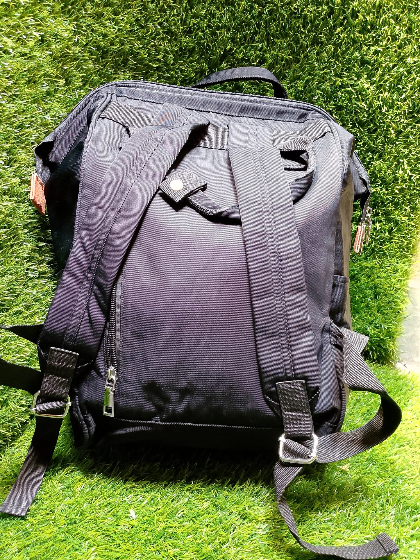 Classic Japanese RuiTou Casual Oxford Cloth Travel Backpack Unisex Preloved