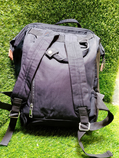 Classic Japanese RuiTou Casual Oxford Cloth Travel Backpack Unisex Preloved