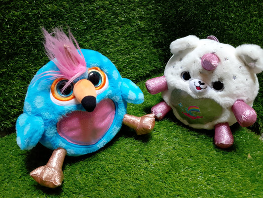 ZURU Rainbocorns  Stuffed Preloved / Used toy (Pair as picture)