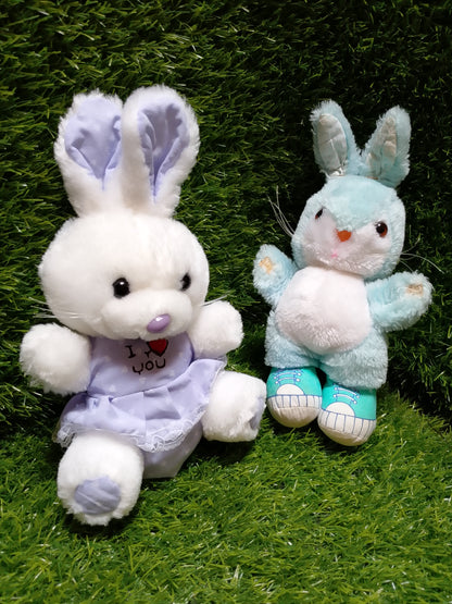 Bunnies, Set of 3, Preloved Stuffed toys