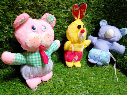 Sunrise preloved stuffed toys, set of 3