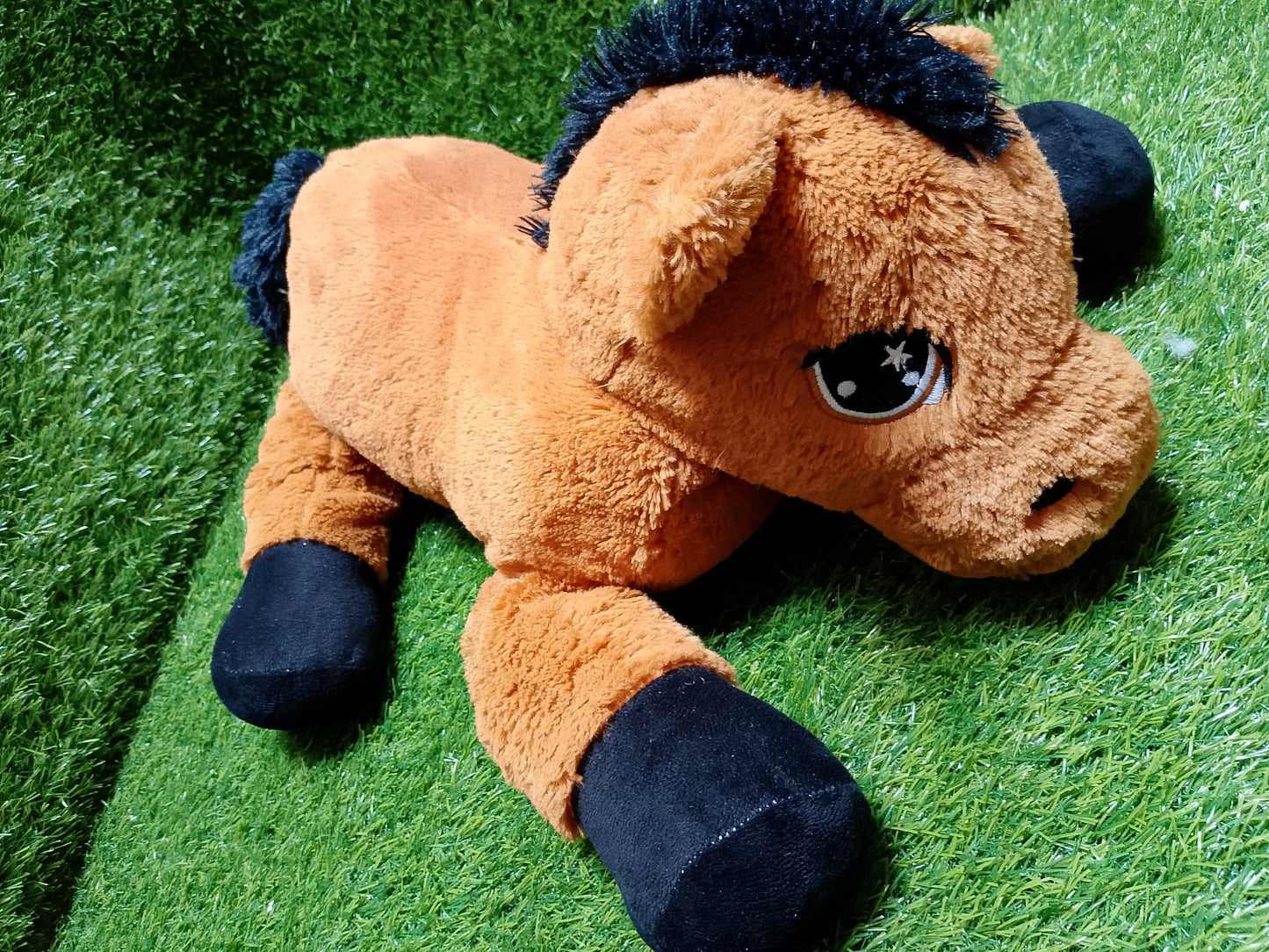 Best Made Toys Jumbo Horse Giant Plush Animal, Preloved Stuffed Toy