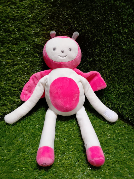 Doudou lapin multicolore Obaibi , Preloved stuffed toy