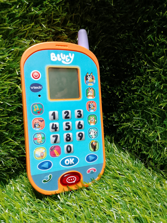 Bluey Ring Phone 6 Educational Toy, American used Preloved Toy