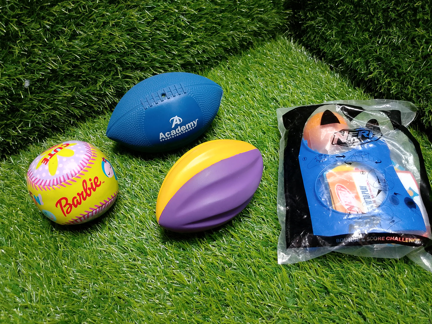Set of balls, American used preloved toys
