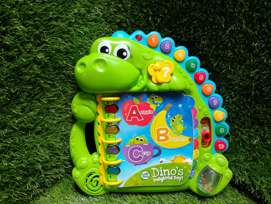 Dinosaur Storybook Learning English Alphabet Phonics Early Education Machine
