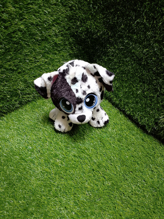 Rescue Tales Adoptable Pet Dalmatian Interactive Plush Pet Toy