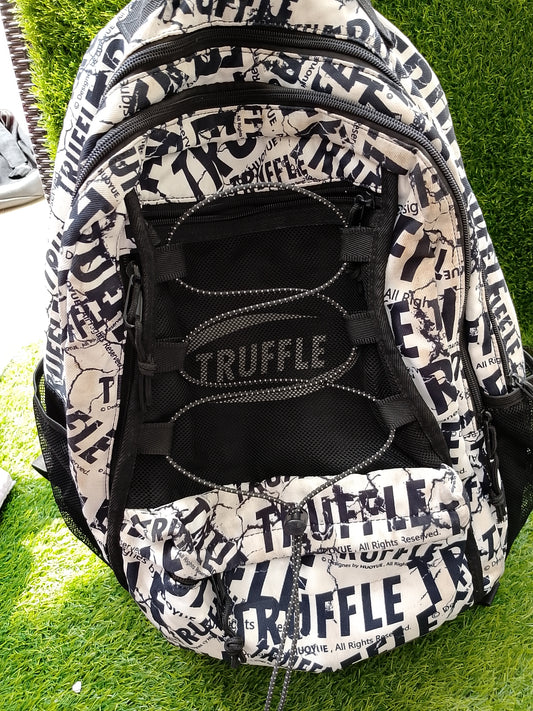 TRUFFLE Dual Shoulder Large Capacity Bookcase Computer Backpack Travel Bag