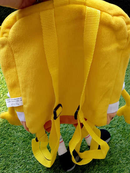 Vintage 15" Sponge Bob Square Pants Plush Backpack Nickelodeon