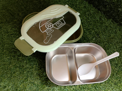 Stainless Steel Lunch Box with Spoon