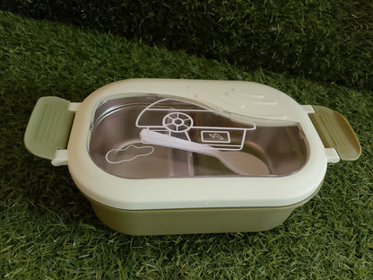 Stainless Steel Lunch Box with Spoon