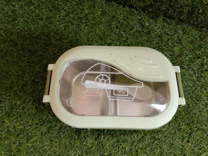 Stainless Steel Lunch Box with Spoon