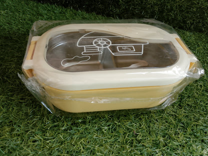 Stainless Steel Lunch Box with Spoon
