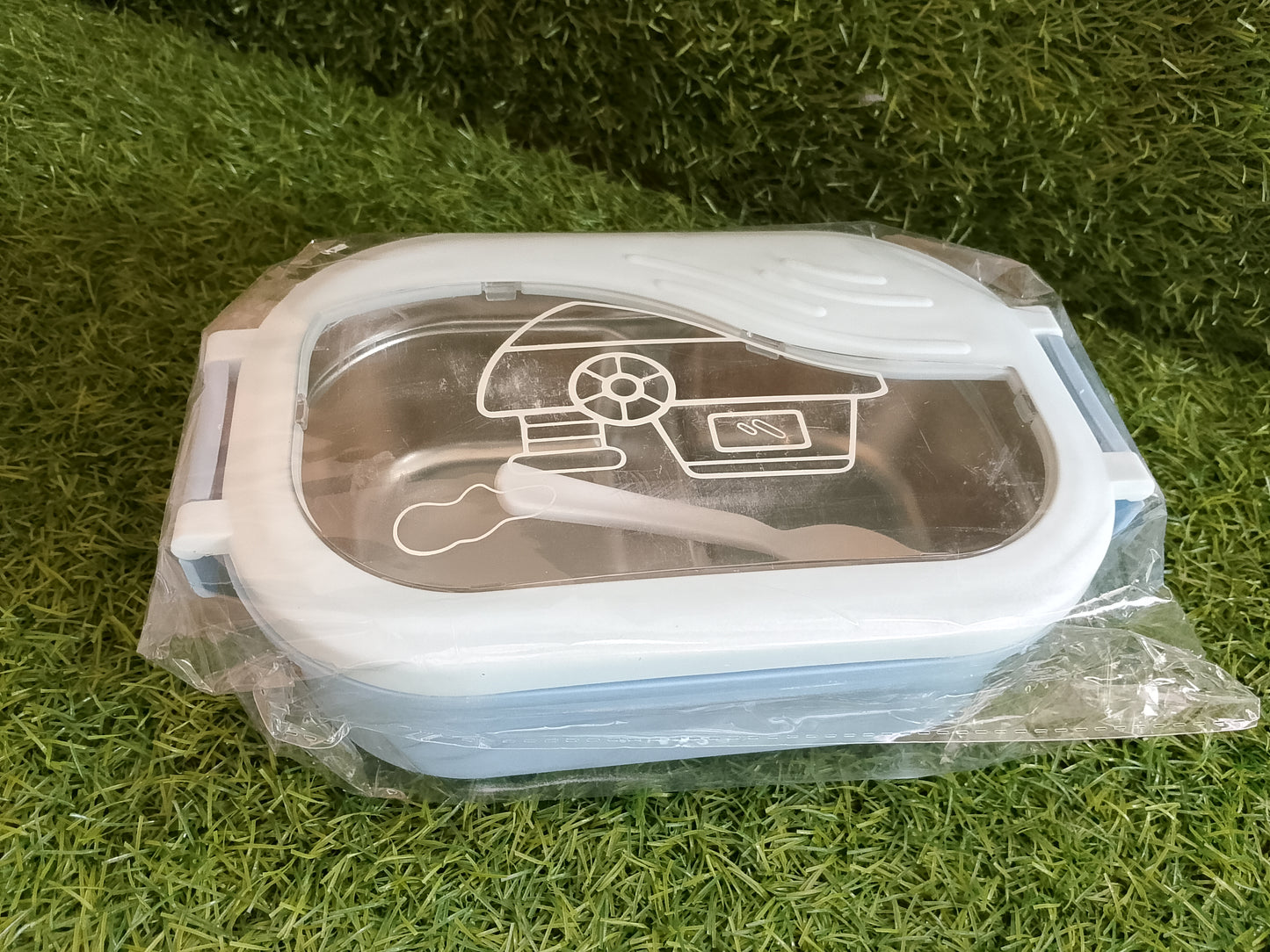 Stainless Steel Lunch Box with Spoon